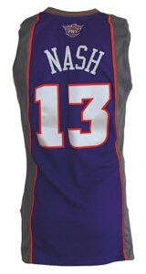 2005-2006 Steve Nash Phoenix Suns Game-Used Road Jersey