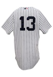 2005 Alex Rodriguez New York Yankees Game-Issued Home Jersey