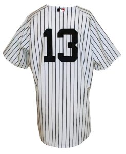 2005 Alex Rodriguez New York Yankees Game-Used Spring Training Game 1 Home Jersey