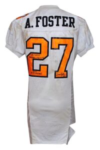 2005 Arian Foster Tennessee Volunteers Game-Used & Autographed Jersey