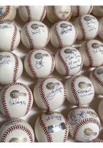 2005 Chicago White Sox Signed & Game-Used OWS Baseballs