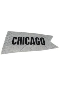 2005 Chicago White Sox Team Flag That Flew Over Old Yankee Stadium