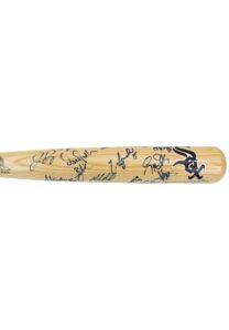 2005 Chicago White Sox Team-Signed Bat