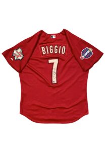 2005 Craig Biggio Houston Astros Game-Used & Autographed Jersey