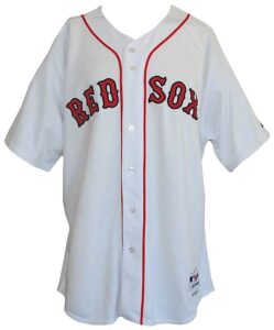 2005 David Ortiz Boston Red Sox Game-Used & Autographed Home Jersey