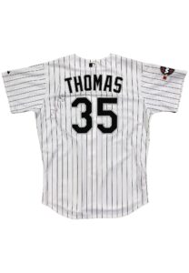 2005 Frank Thomas Chicago White Sox Game-Used & Autographed Jersey