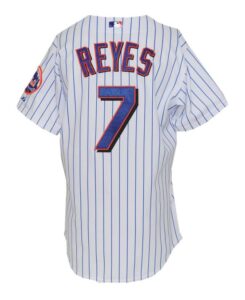 2005 Jose Reyes New York Mets Game-Used Home Jersey