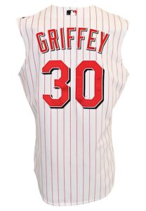 2005 Ken Griffey Jr. Cincinnati Reds Game-Used & Autographed Home Vest