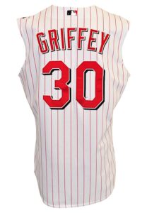 2005 Ken Griffey Jr. Cincinnati Reds Game-Used & Autographed Home Vest