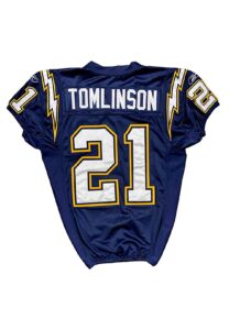 2005 LaDainian Tomlinson SD Chargers Game-Used Jersey