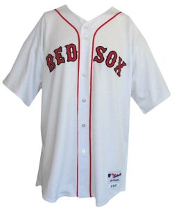 2005 Manny Ramirez Boston Red Sox Game-Used & Autographed Home Jersey