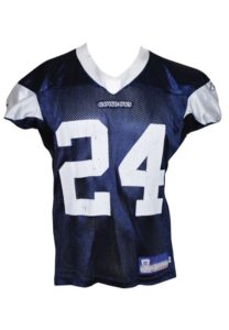 2005 Marion Barber & 2007 Orlando Scandrick Dallas Cowboys Practice Worn Jerseys