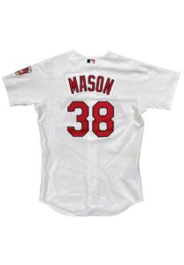 2005 Marty Mason St. Louis Cardinals Coaches Worn Jersey