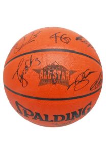 2005 NBA All-Star Team Multi-Signed Basketball