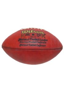 2005 New York Jets Game-Used “K” Kickoff Footballs