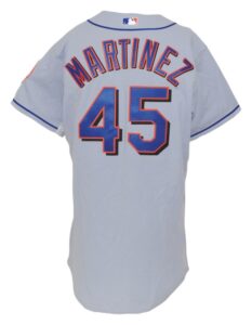 2005 Pedro Martinez NY Mets Game-Used Road Jersey