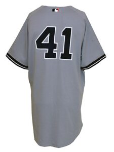 2005 Randy Johnson New York Yankees Game-Used Road Jersey