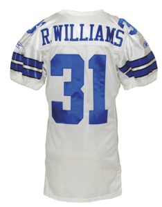 2005 Roy Williams Dallas Cowboys Game-Used Road Jersey