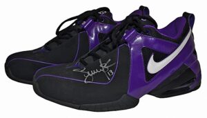 2005 Steve Nash Phoenix Suns Game-Used & Autographed Sneakers