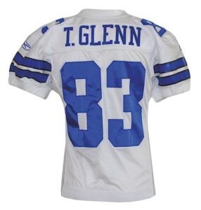 2005 Terry Glenn Dallas Cowboys Game-Used Home Jersey