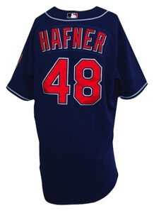 2005 Travis Hafner Cleveland Indians Game-Used Alternate Jersey