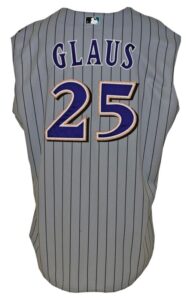 2005 Troy Glaus Arizona Diamondbacks Game-Used Road Jersey