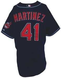 2005 Victor Martinez Cleveland Indians Game-Used Alternate Jersey