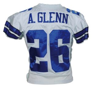 2006-07 Aaron Glenn Dallas Cowboys Game-Used Home Jersey