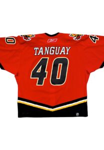 2006-07 Alex Tanguay Calgary Flames Game-Used Jersey