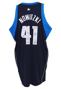 2006-07 Dirk Nowitzki Dallas Mavericks Game-Used Road Jersey 