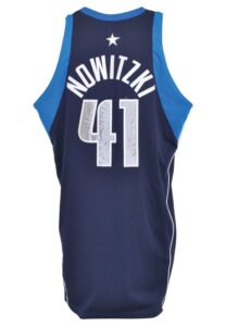 2006-07 Dirk Nowitzki Dallas Mavericks Game-Used Road Jersey