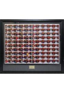 2006-07 Exquisite Collection LE Framed Uncut Sheet