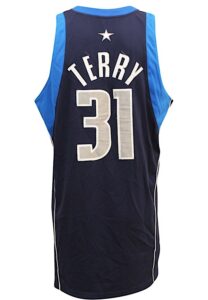 2006-07 Jason Terry Dallas Mavericks Game-Issued Jersey