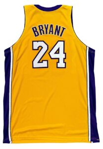 2006-07 Kobe Bryant LA Lakers Game-Used Home Jersey