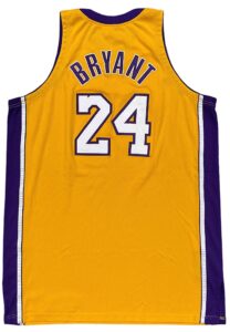 2006-07 Kobe Bryant Los Angeles Lakers Game-Used Home Jersey