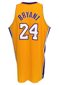 2006-07 Kobe Bryant Los Angeles Lakers Game-Used Home Jersey (D.C. Sports LOA • Scoring Champion Season)