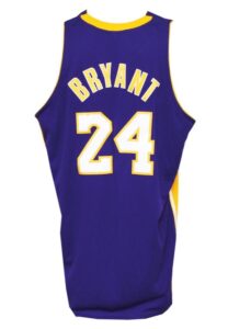 2006-07 Kobe Bryant Los Angeles Lakers Game-Used Road Jersey