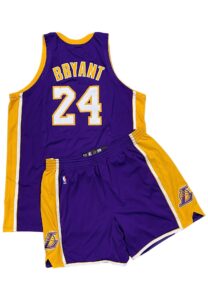 2006-07 Kobe Bryant Los Angeles Lakers Game-Used Road Uniform