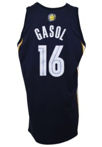 2006-07 Pau Gasol Memphis Grizzlies Game-Used Road Jersey