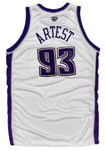 2006-07 Ron Artest Sacramento Kings Game-Used & Signed Jersey