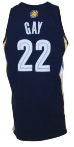 2006-07 Rudy Gay Game-used Grizzlies Road Jersey 