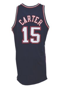 2006-07 Vince Carter NJ Nets Game-Used Road Jersey 