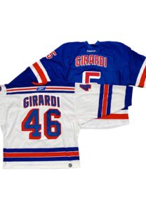 2006-12 Daniel Girardi NY Rangers Game-Used Jerseys