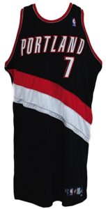 2006-2007 Brandon Roy Rookie Portland Trailblazers Game-Used Road Jersey