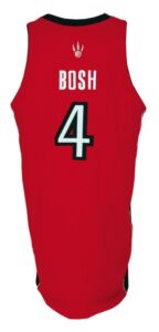 2006-2007 Chris Bosh Toronto Raptors Game-Used Road Jersey (Additional LOA) 