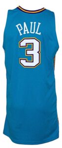 2006-2007 Chris Paul New Orleans/OKC Hornets Game-Used Road Jersey