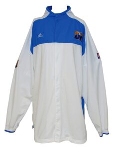 2006-2007 Denver Nuggets Worn Home Warm-Up Jacket & Pants Attributed to Carmelo Anthony