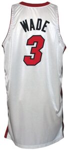 2006-2007 Dwayne Wade Miami Heat Game-Used Home Jersey