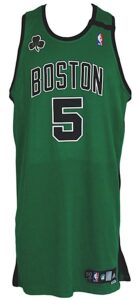 2006-2007 Gerald Green Boston Celtics Game-Used Road Alternate Jersey