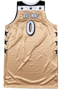 2006-2007 Gilbert Arenas Washington Wizards Game-Used Alternate Jersey